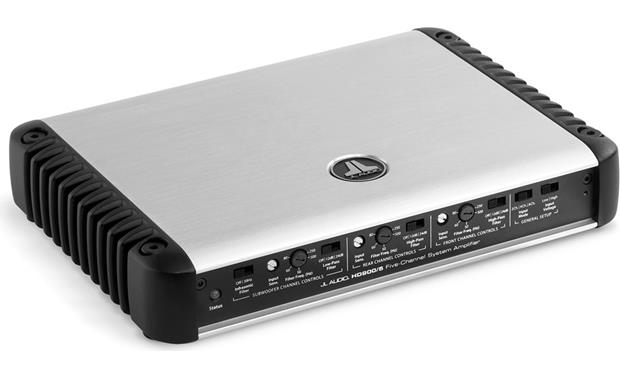 JL Audio HD900/5 900W 5-Channel Class D, HD Series Small Profile Amplifier with R.I.P.S. Technology
