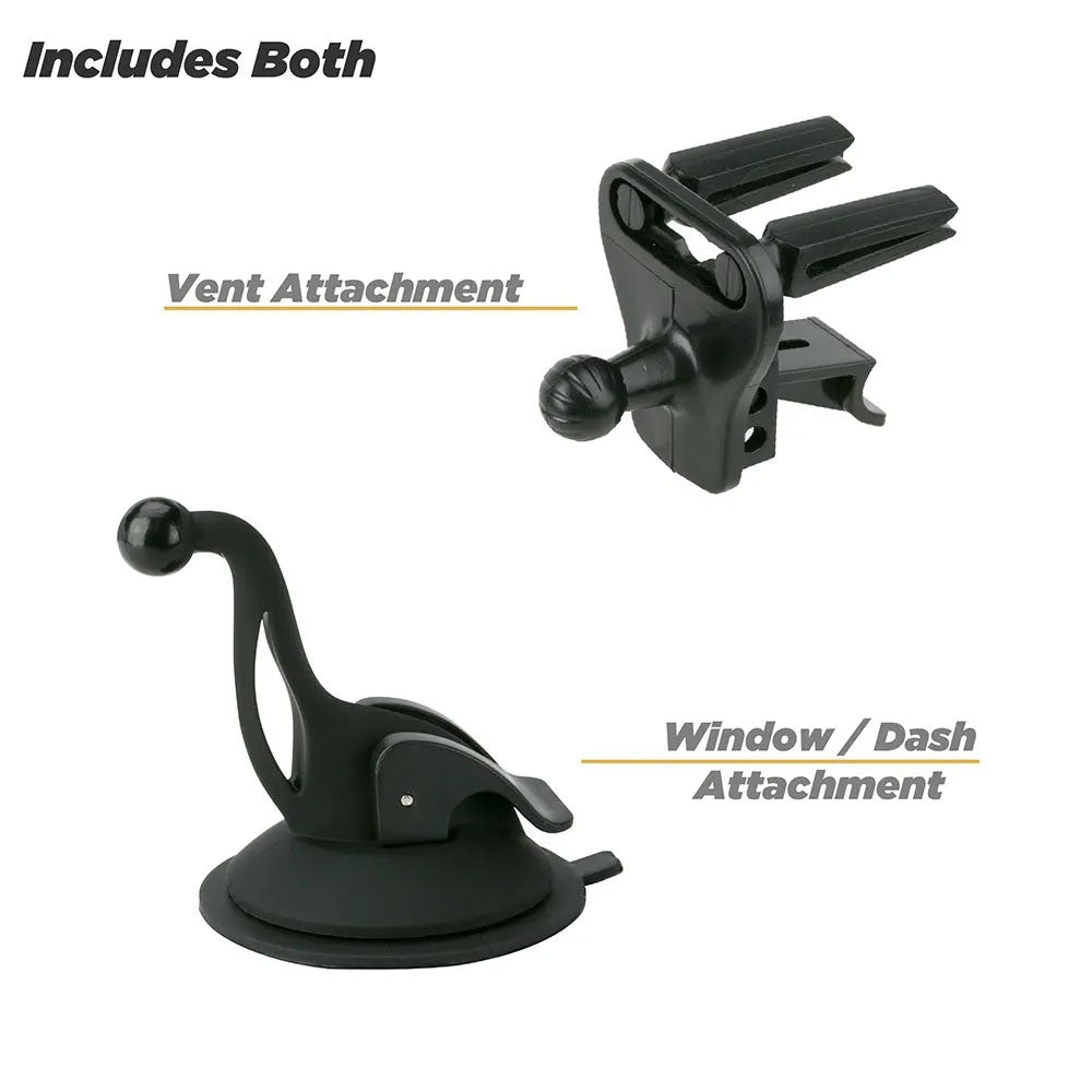 Scosche HDVM 3-in-1 Universal Car WINDOW/VENT/DASH Mount For Smartphones and Mobile Devices