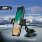 Scosche HDVM 3-in-1 Universal Car WINDOW/VENT/DASH Mount For Smartphones and Mobile Devices