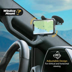 Scosche HDVM 3-in-1 Universal Car WINDOW/VENT/DASH Mount For Smartphones and Mobile Devices