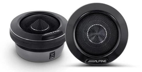 Alpine HDZ-653 Status Speakers Hi-Res 6.5 Inch 16.5cm 3 Way Component 100w RMS