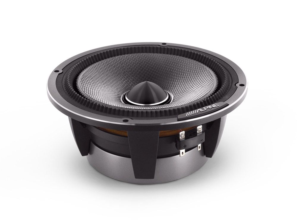 Alpine HDZ-65CS - Status 6-1/2 inch Hi-Res 2-way Component Speakers 300 Watts