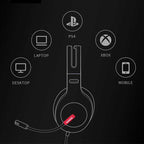 EDIFIER HECATE G1 USB Gaming Headset with Noise Cancelling Mic - Black