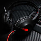 EDIFIER HECATE G1 USB Gaming Headset with Noise Cancelling Mic - Black