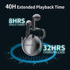 EDIFIER HECATE GM5 Bluetooth AptX Low Latency Gaming Earbuds - Grey