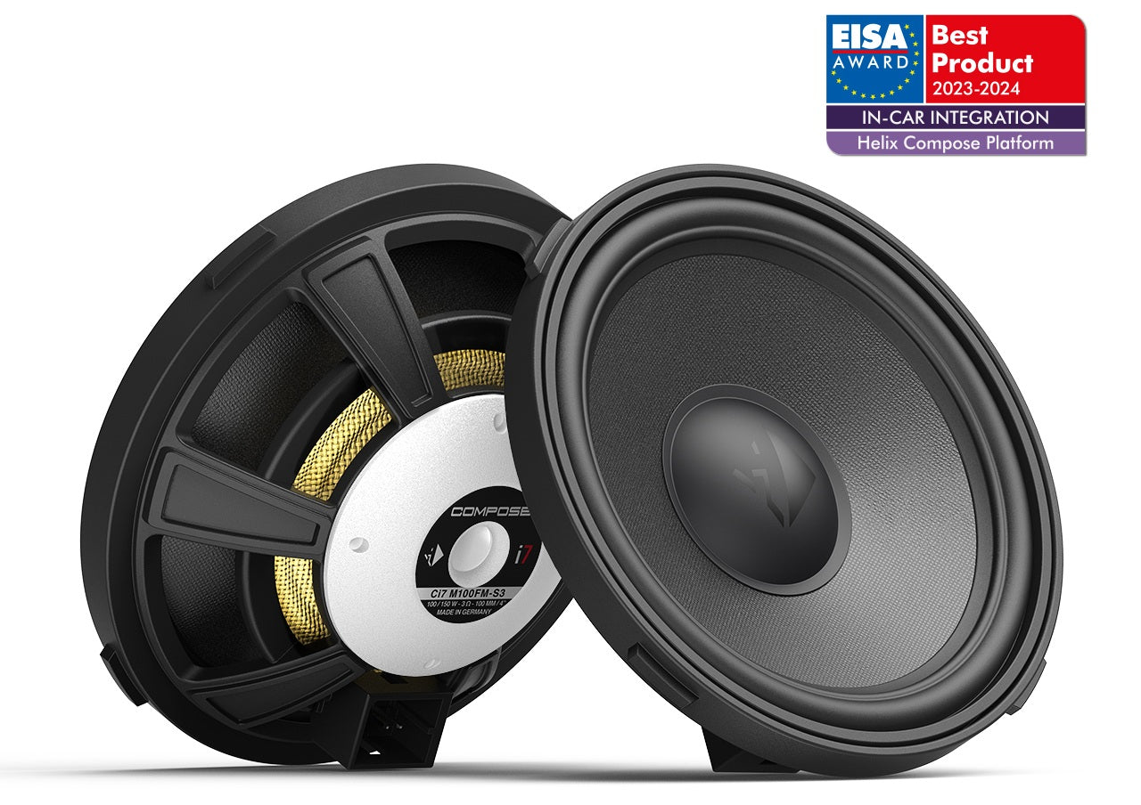 Helix Compose i7 Ci7 M100FM-S3 Midrange 4 Inch 10cm FlexMount Speakers 100w RMS