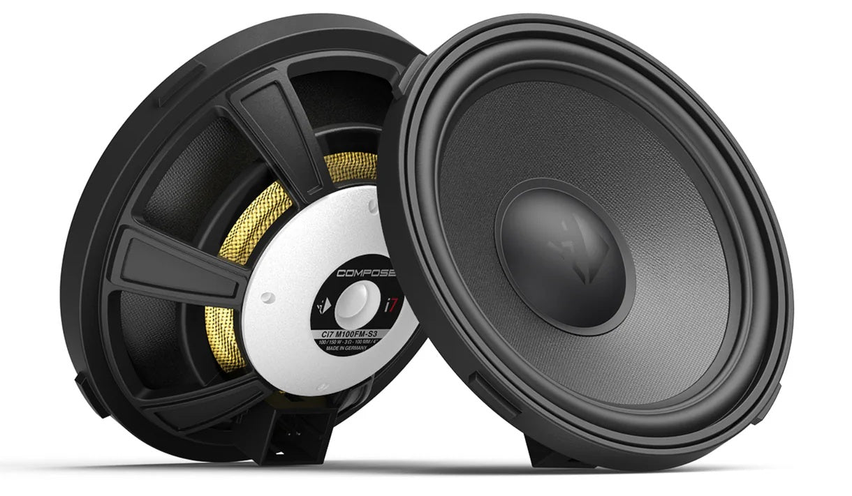 Helix Compose i7 Ci7 M100FM-S3 Midrange 4 Inch 10cm FlexMount Speakers 100w RMS
