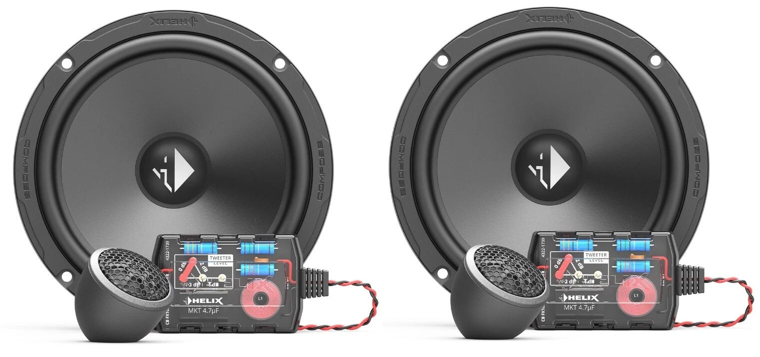 HELIX CB K165.2-S3 6.5 inch/165mm 2-way Compose Components Speakers 120W MAX Pair