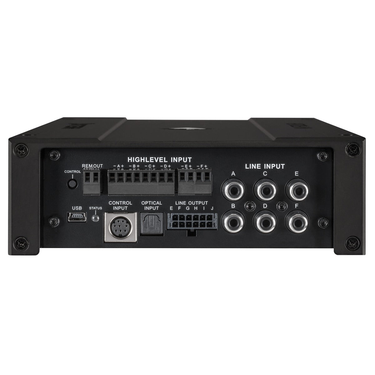HELIX M FOUR DSP 4-channel amplifier with 10-channel DSP, 6-channel highlevel input & ACO platform