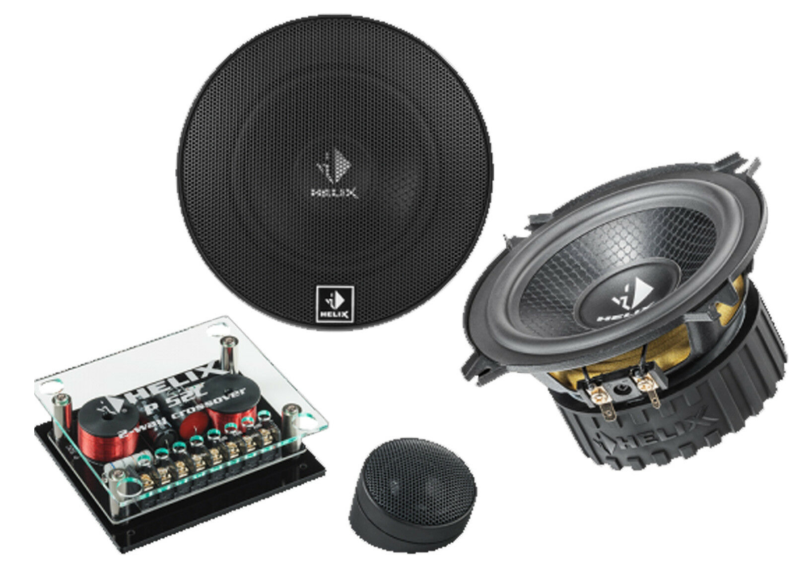 HELIX P 52C 5.25" 130mm 2 Way Component Car Speaker System 360 Watts