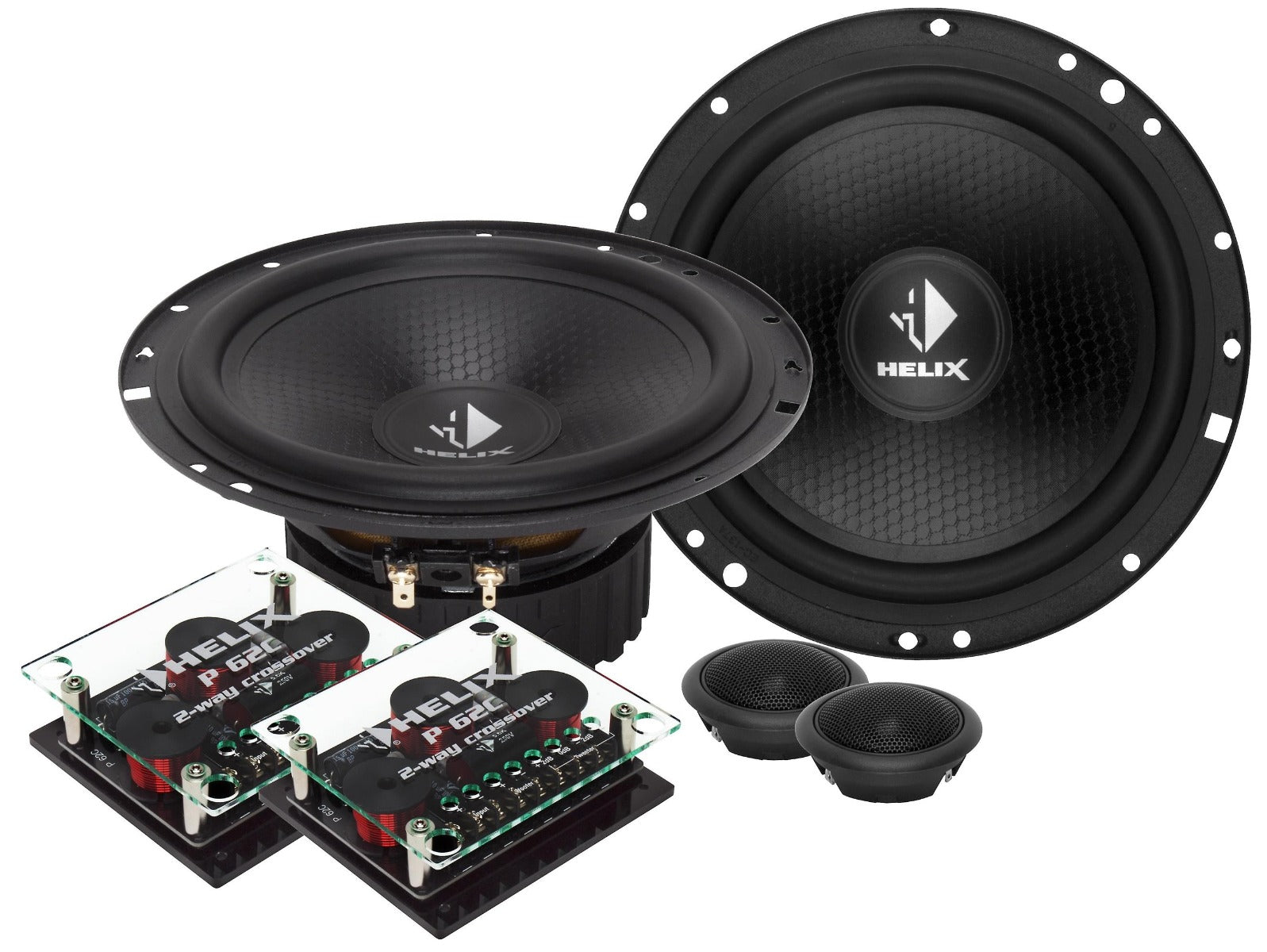 HELIX P 62C 6.5" 165mm 2 Way Component  Car Speaker System 400 Watts