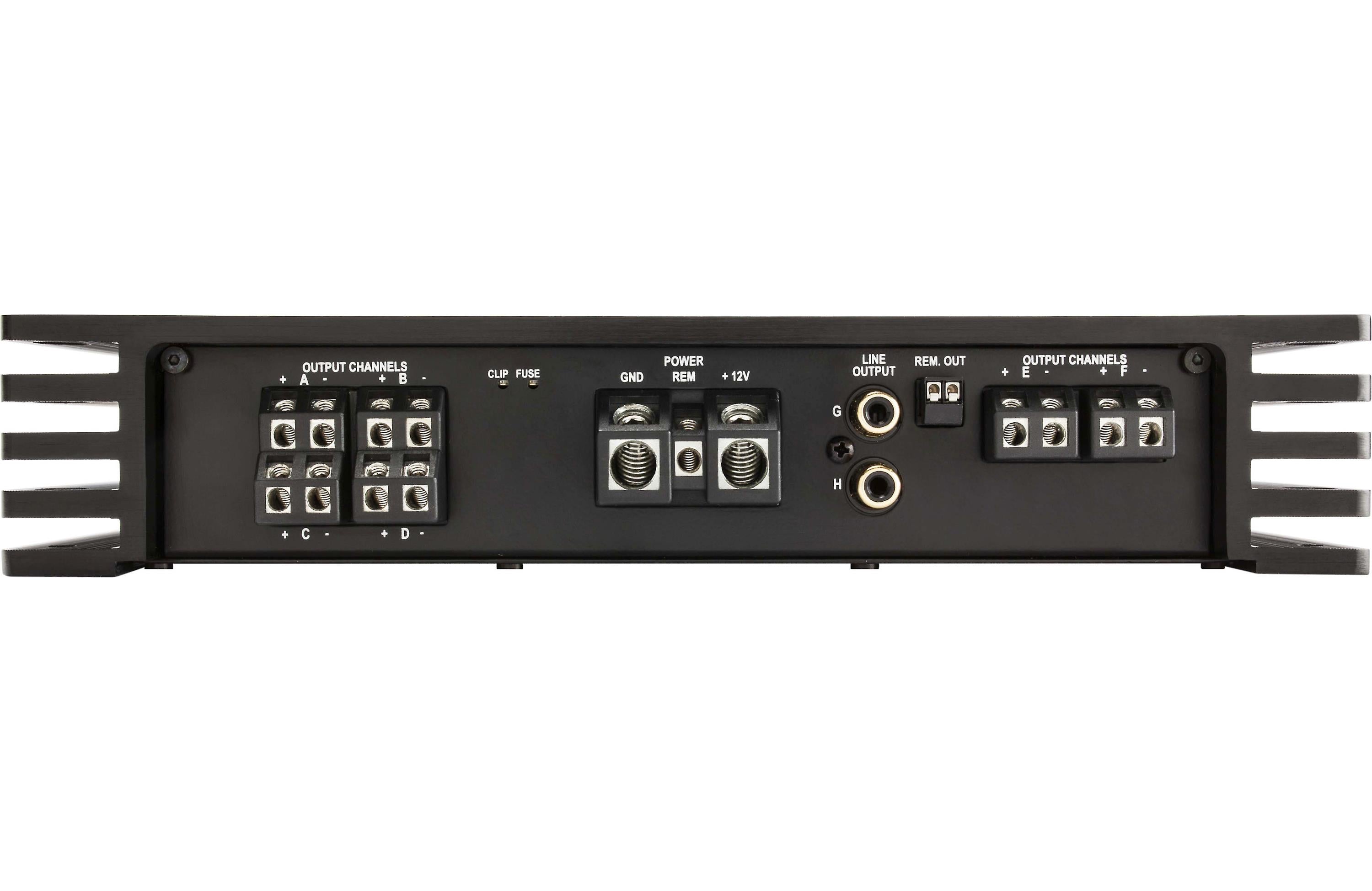 HELIX P SIX DSP MK2 - 6-channel high-res amplifier with integrated 8-channel digital signal processor
