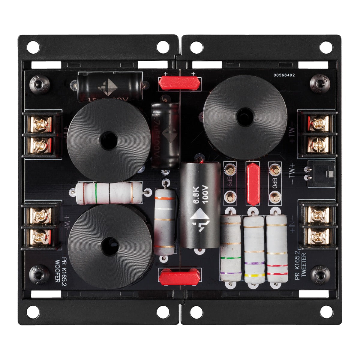 HELIX PR K165.2 6.5 inch/165 mm 2-way Premium Components Speakers w/ Grilles 200W MAX Pair