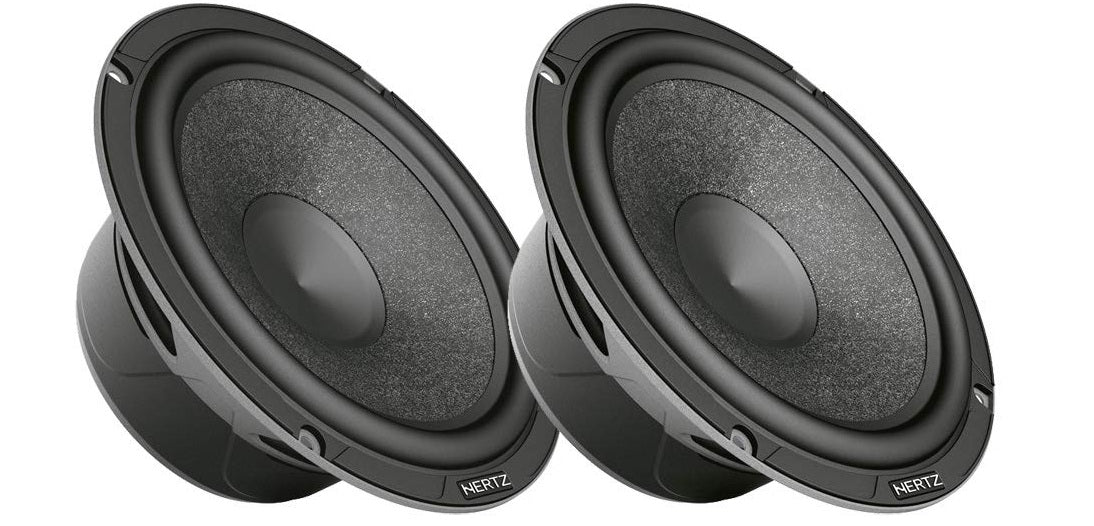 Hertz C165L Cento 210 Watt 6.5" Midrange Driver Car Speakers (Pair)