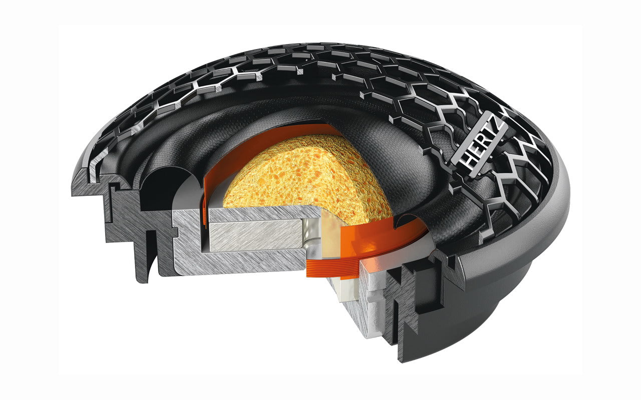 Hertz C26 26mm Tetolon® 240W Peak 1" Cento Series Component Soft Dome Tweeters (Pair)