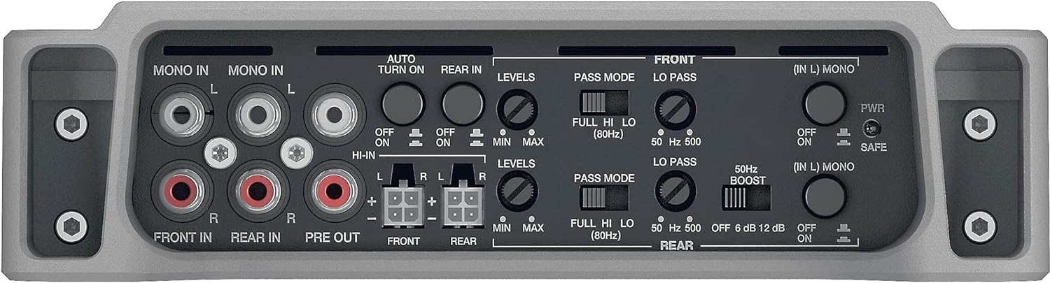 Hertz HCP4 760W 4-Channel Car Subwoofer Amplifier