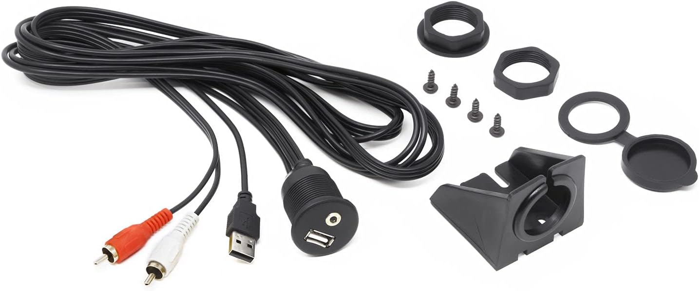 Hertz HMA USB AUX IN Extension Cable for Marine Radio Hertz HMR 20, HMR 10 D, HMR 10