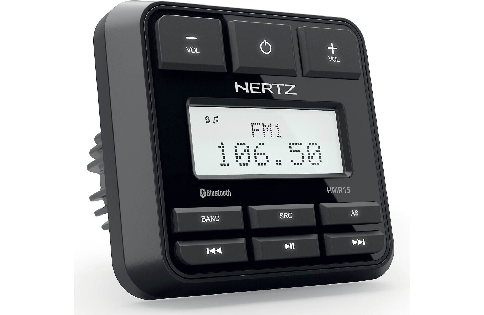 Hertz Marine HMR 15D  - 3" Compact Digital Marine Media Bluetooth Receiver
