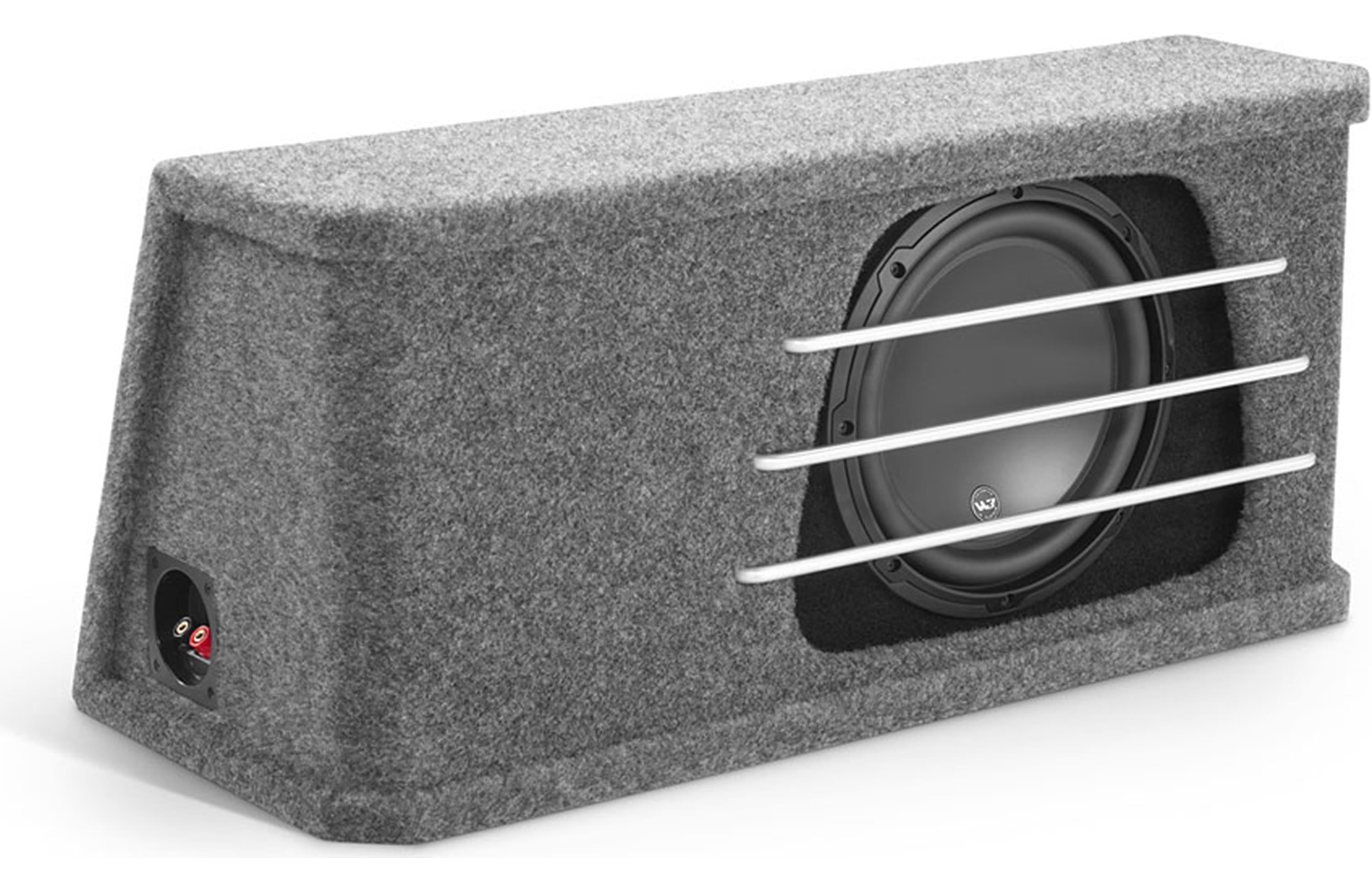 JL Audio HO112RG-W3v3 Ported H.O.Wedge™ enclosure with one 12" W3v3 subwoofer