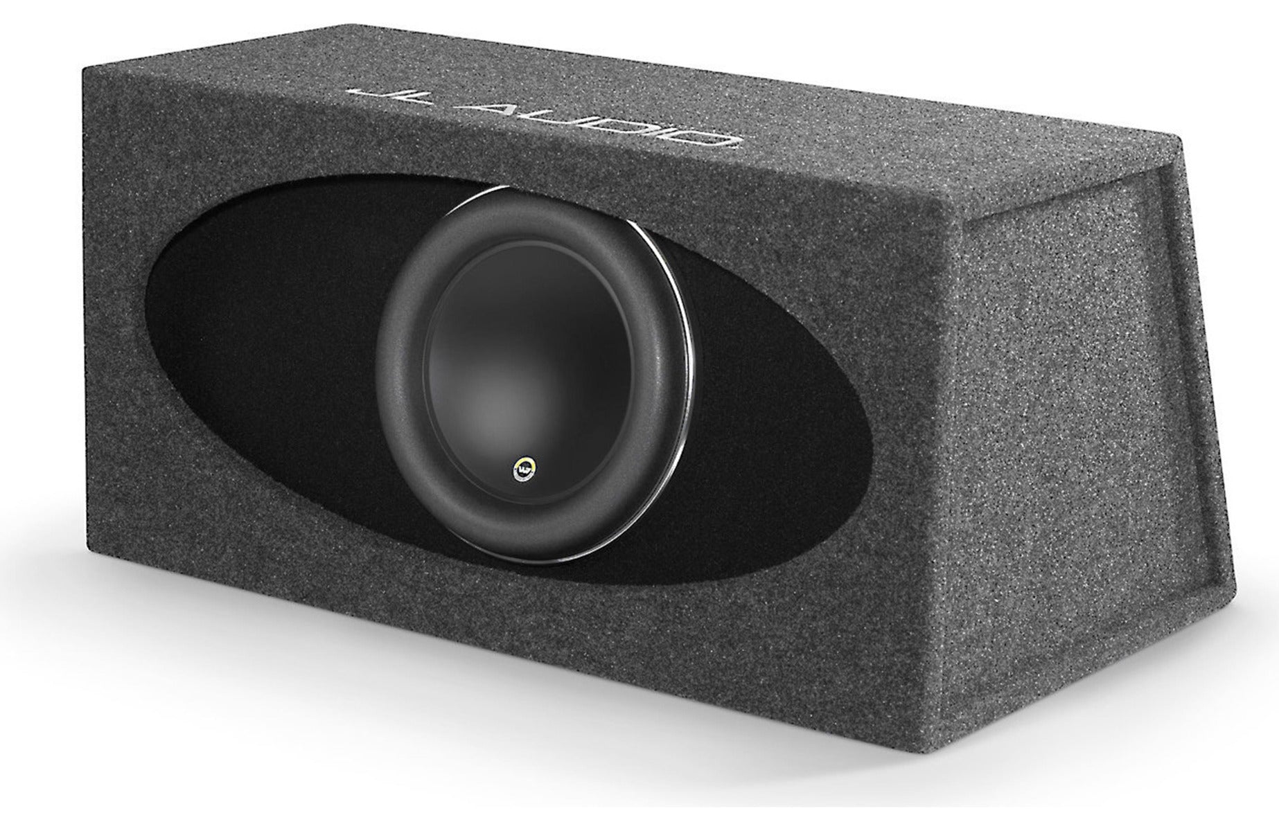 JL Audio HO112R-W7AE Ported H.O. Wedge™ enclosure with one 12" W7AE subwoofer
