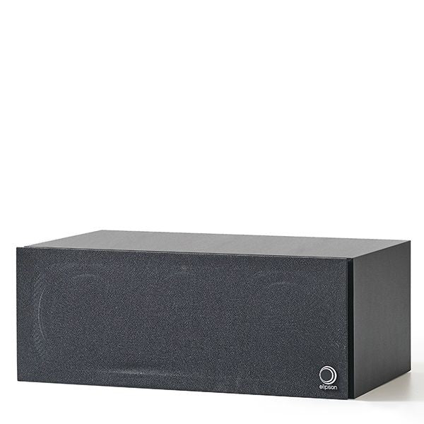 Elipson HORUS 10C 100W Centre Channel Bass Reflex Speaker - Black Carbon
