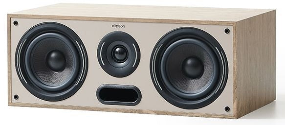 Elipson HORUS 10C 100W Centre Channel Bass Reflex Speaker - Light Wood