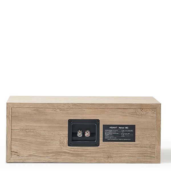 Elipson HORUS 10C 100W Centre Channel Bass Reflex Speaker - Light Wood