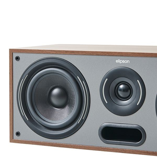 Elipson HORUS 10C 100W Centre Channel Bass Reflex Speaker - Walnut