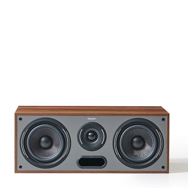 Elipson HORUS 10C 100W Centre Channel Bass Reflex Speaker - Walnut