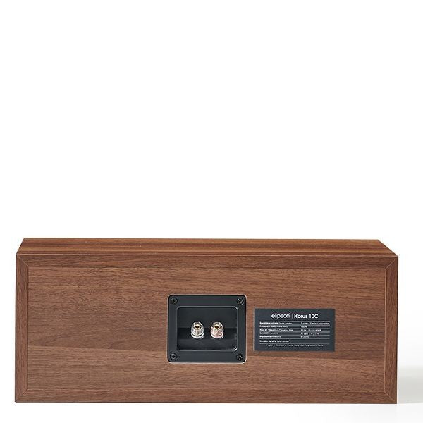 Elipson HORUS 10C 100W Centre Channel Bass Reflex Speaker - Walnut