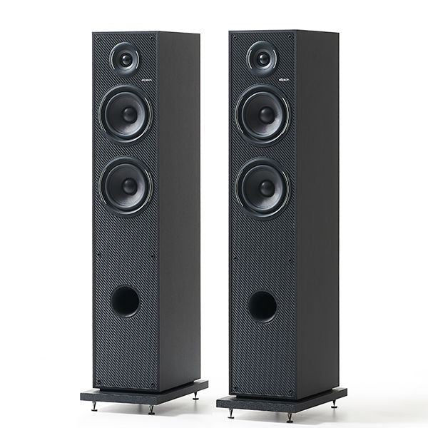 Elipson HORUS 11BT 120W 2.5Way Active BT Floorstanding Bass Reflex Speaker - Black Carbon