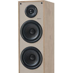 Elipson HORUS 11F 120W 2.5Way Floorstanding Bass Reflex Speaker - Light Wood