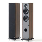 Elipson HORUS 11F 120W 2.5Way Active BT Floorstanding Bass Reflex Speaker - Walnut