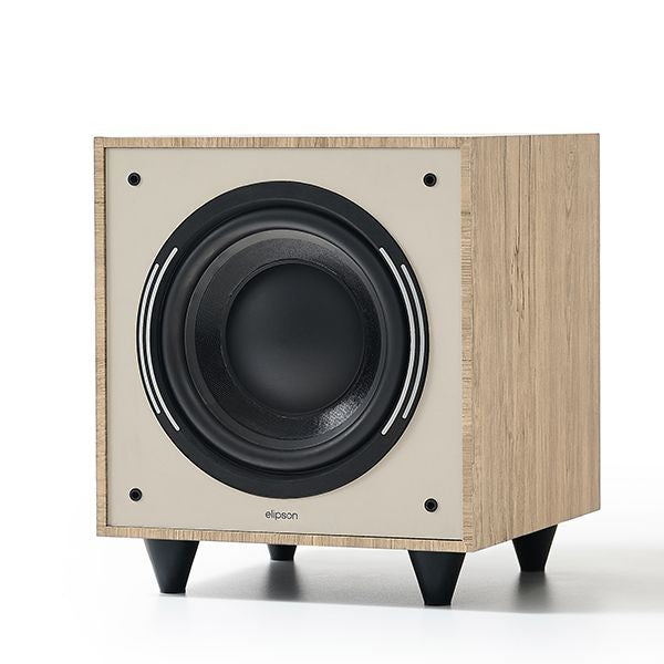 Elipson HORUS 8S Active Subwoofer - Light Wood