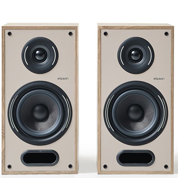Elipson HORUS 6B 70W Bookshelf 2-Way Bass Reflex Speaker - Light Wood