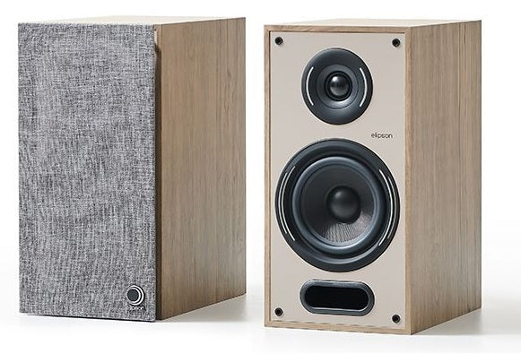 Elipson HORUS 6B 70W Bookshelf 2-Way Bass Reflex Speaker - Light Wood