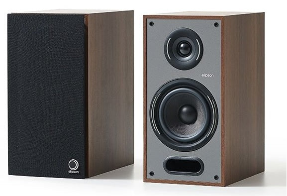 Elipson HORUS 6B 70W Bookshelf 2-Way Bass Reflex Speaker - Walnut