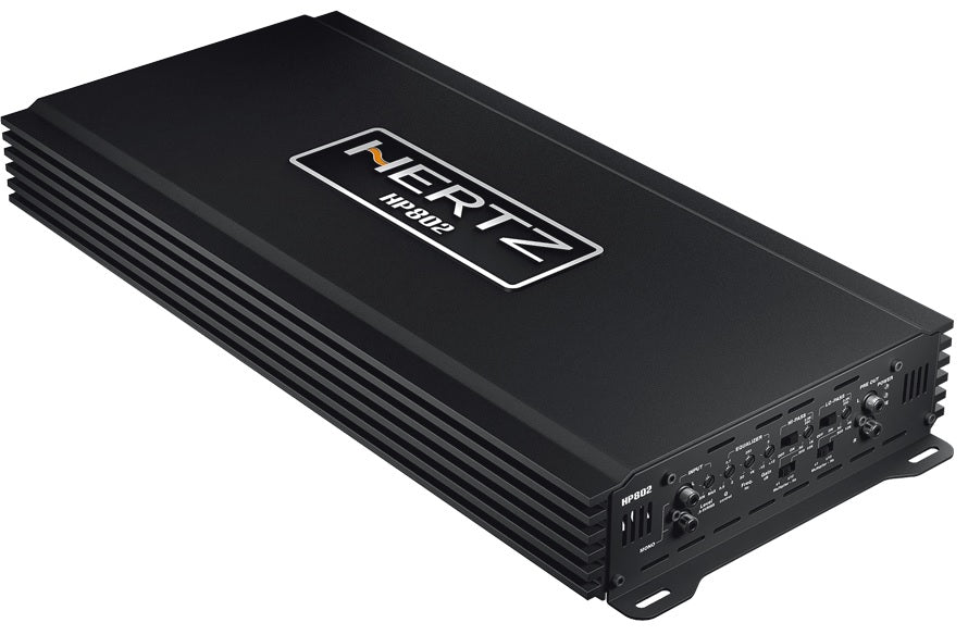 Hertz HP 802 1800W RMS HP Series Class-AB 2-Channel Amplifier