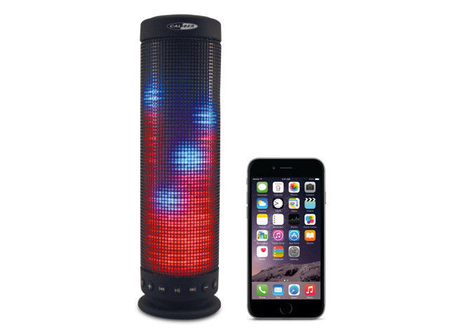 Caliber HPG423BTL Large Portable Disco Speaker with Bluetooth, USB, SD and Aux-in LED Disco Lights
