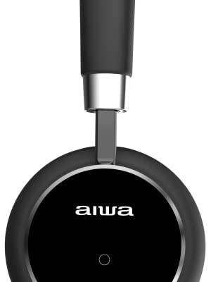 AIWA HSTBTN-800BK Bluetooth On-ear ANC active noise cancelling Headphones