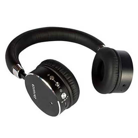 AIWA HSTBTN-800BK Bluetooth On-ear ANC active noise cancelling Headphones