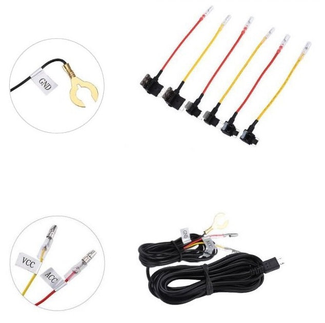 Road Angel HWK12V Halo Pro & Aura HD3 Hardwire kit to Enable Parking Mode