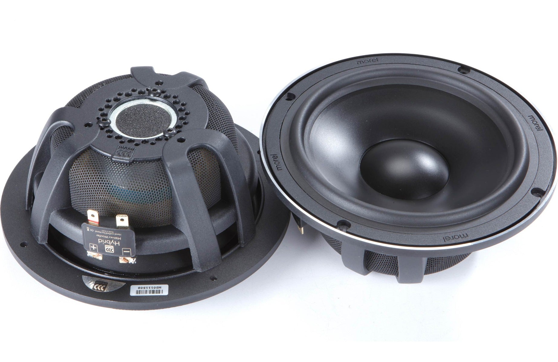 Morel MW5 Hybrid Series 5-1/4" (130 mm) Component Mid-Range Woofer Pair