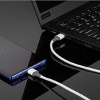 Scosche CA4BY-SP StrikeLine Premium USB-A to USB-C Charge & Sync 4-Ft Cable