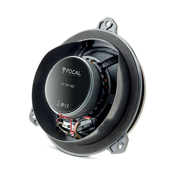 Focal ICTOY165 Toyota, Isuzu and Lexus Custom Fit 6.5" 165mm 2 Way Coaxial Upgrade Speakers 240 Watts