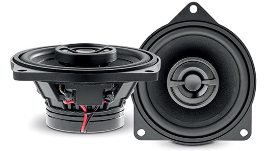 Focal IC100 BMW Custom Fit 4" 100mm 2 Way Coaxial Speakers 80 Watts