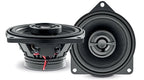 BMW 1 SERIES E81. E87 Focal ICBMW100 +  ICBMW100L SLIMLINE Custom Fit 4" 100mm 2 Way Coaxial Speakers 80 Watts