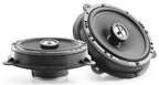 Focal ICRNS165 Dacia, Isuzu, Nissan, Renault, Smart Custom Fit 6.5" 165mm 2 Way Coaxial Speakers 240 Watts