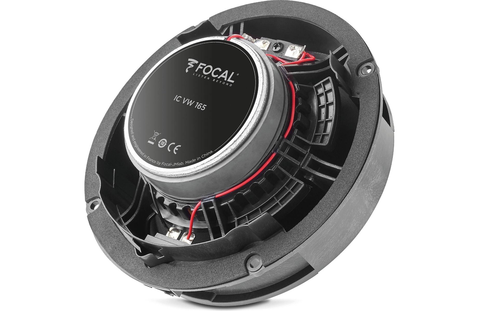 VW ID.3 2020 > Focal Front Component Speakers / Rear Coaxial Speaker Upgrade Kit Focal ISVW165 + ICVW165 Custom Fit 165MM 2-Way Component