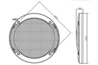 Blaupunkt ICX662 - 2-way Coaxial 165mm (6.5″) 125w speakers